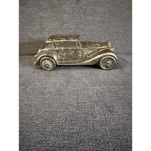 1937 ROLLS ROYCE PHANTOM Coin Bank METAL CAR WHEELS SPIN. 6 IN. LONG